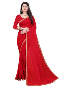 Fashion Day Self Design Bollywood Georgette Saree