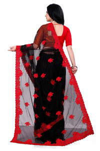 SPAREN CREATION Self Design Bollywood Net Saree