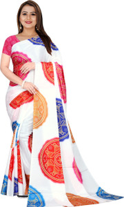 Panchani Printed Banarasi Silk Blend Saree