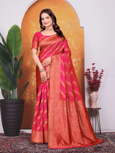 Embellished Bollywood Silk Blend Saree