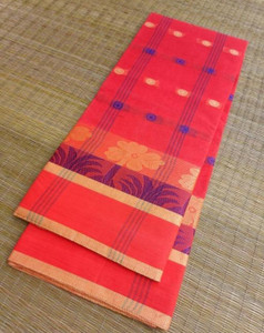 Exclusive Fashion Mart Woven Tant Pure Cotton Saree