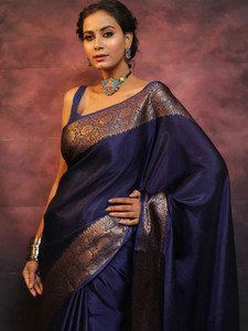 Divastri Woven Kanjivaram Pure Silk, Art Silk Saree