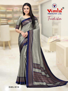 Vimla Printed Daily Wear Tussar Silk Saree