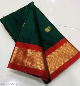 Paithani Woven Kanjivaram Pure Silk Saree