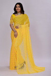 Manthan Creation Self Design Daily Wear Brasso Saree