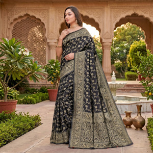 Fashion Almari Woven Banarasi Art Silk Saree