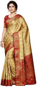 MIMOSA Woven Kanjivaram Art Silk Saree