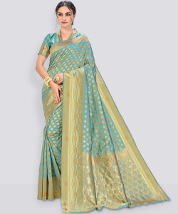 Sariya Woven Banarasi Silk Blend Saree