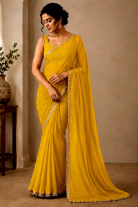 Sunita Collections Self Design Daily Wear Georgette Saree
