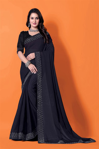 RadhikaFashion Self Design Bollywood Georgette Saree