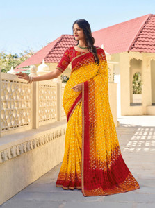 Laxmipati sarees Printed Daily Wear Chiffon Saree