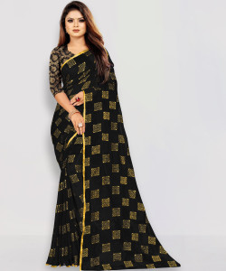 RHEY Printed Bollywood Chiffon Saree