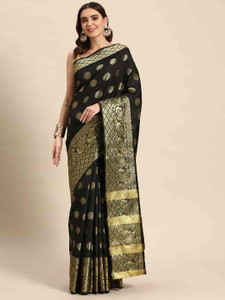 Divastri Woven Banarasi Pure Silk Saree