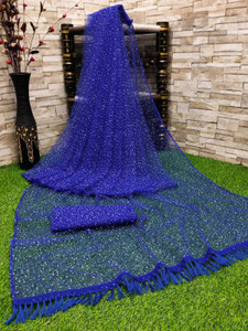 JPBANNA Self Design Bollywood Net Saree