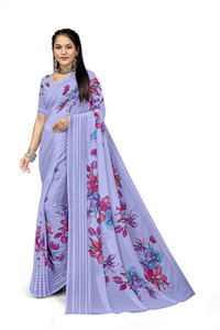 PARVOTSAV Digital Print Daily Wear Polyester Saree