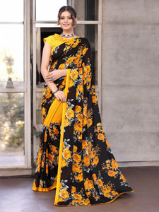 Anmi Self Design Bollywood Georgette Saree