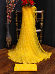 JPBANNA Self Design Daily Wear Net Saree