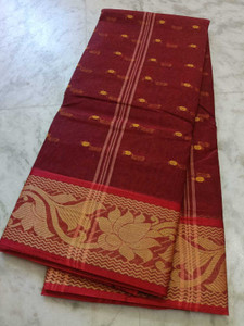 Bikash Dutta Fashion Woven Tant Pure Cotton Saree