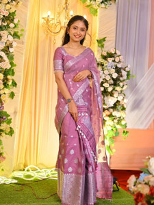 S P CREATION Woven Mekhela Chador Cotton Silk Saree