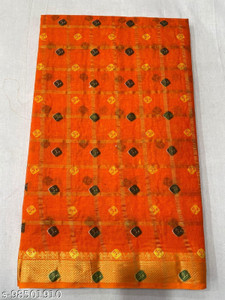 KRISHNA NX Printed Handloom Pure Cotton Saree