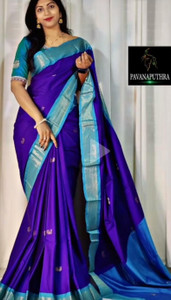 Paithani Woven Paithani Pure Silk Saree