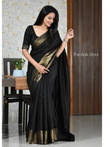 govind handloom Dyed Bhagalpuri Art Silk Saree