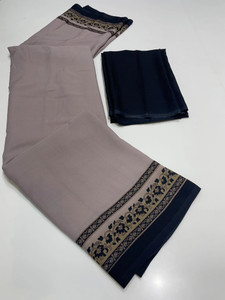 Dori Printed Daily Wear Crepe, Silk Blend Saree