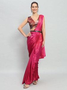Rachna Ombre Bollywood Satin Saree