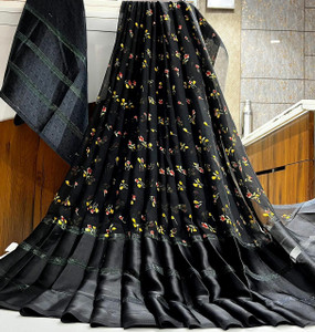 Ghan Sals Printed Bollywood Georgette Saree