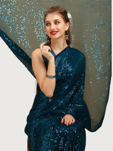 Divastri Embellished Bollywood Georgette Saree