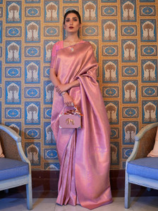 Divastri Solid/Plain Banarasi Art Silk Saree