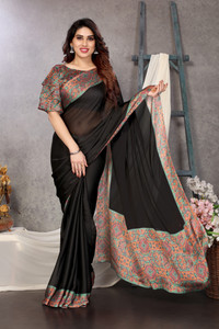 MIRCHI FASHION Printed, Floral Print Daily Wear Chiffon, Georgette Saree