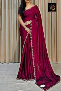 Indian Fashionista Embellished Daily Wear Chiffon Saree