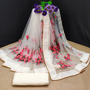 PATLANI STYLE Embroidered Bollywood Net Saree