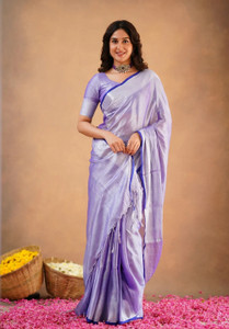 Raees Ethnic Woven Handloom Tissue Saree