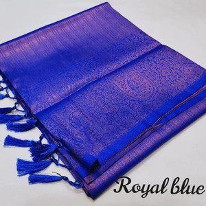 FAB WOVEN Woven Banarasi Pure Silk Saree