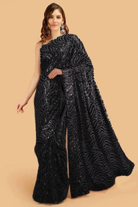 Divastri Embellished Bollywood Georgette Saree