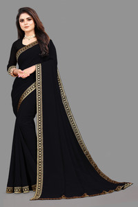 Sangath Embroidered Bollywood Georgette Saree