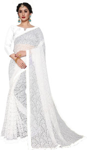 SAREEYA16 Self Design Bollywood Net Saree