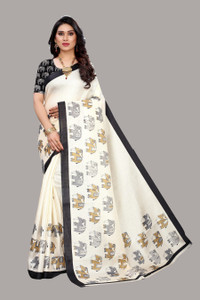 YASHIKA Printed Bollywood Art Silk Saree