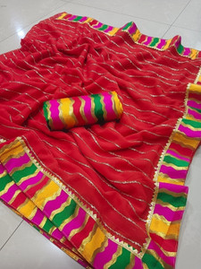 Sareez House Self Design Bollywood Georgette Saree