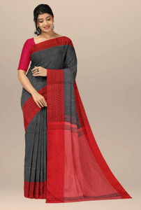 Bengal S Self Design Bollywood Cotton Blend Saree