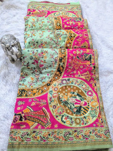 Samridh Sarees Woven Banarasi Silk Blend Saree