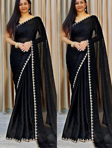 TIGERSNAKE Embellished Daily Wear Georgette Saree