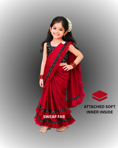 Aditya Impex Printed Bollywood Lycra Saree