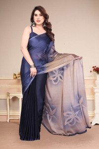 Yatay Solid/Plain Bollywood Chiffon, Georgette Saree
