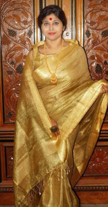 Kota Silk Woven Banarasi Tissue Saree