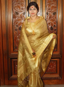 Kota Silk Woven Banarasi Tissue Saree