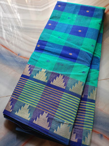 Maasaree Printed Tant Pure Cotton Saree