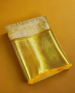 Grihasta Woven Kanjivaram Tissue Saree